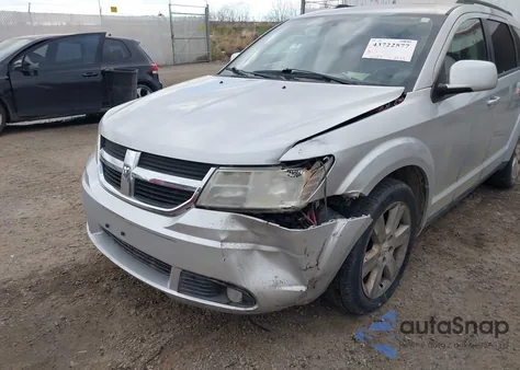 2010 Dodge Journey Sxt z USA, uszkodzony, nr VIN 3D4PH5FV4AT122651